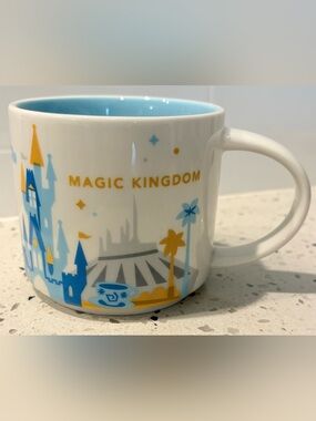 Starbucks You Are Here Disney Parks Mug Magic Kingdom